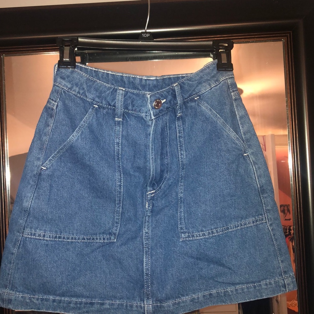 H&M denim skirt